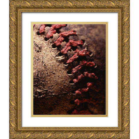 Summer Ball III Gold Ornate Wood Framed Art Print with Double Matting by Larson, Scott