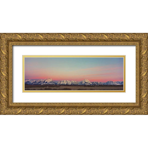 Grand Teton National Park IX Gold Ornate Wood Framed Art Print with Double Matting by Leahy, Ike