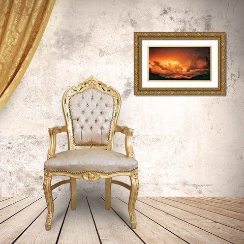 Mt. Hood XXXI Gold Ornate Wood Framed Art Print with Double Matting by Leahy, Ike