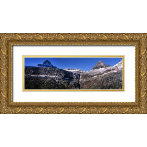 Road to the Sun Gold Ornate Wood Framed Art Print with Double Matting by Leahy, Ike