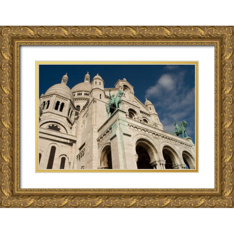 Sacred Heart I Gold Ornate Wood Framed Art Print with Double Matting by Love, Maureen