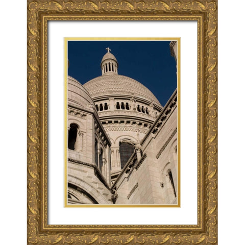 Sacred Heart III Gold Ornate Wood Framed Art Print with Double Matting by Love, Maureen