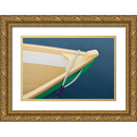 Wooden Boat Fest I Gold Ornate Wood Framed Art Print with Double Matting by Mahan, Kathy
