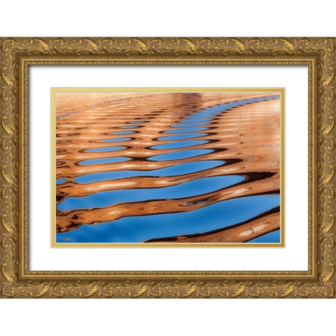 Lake Powell VI Gold Ornate Wood Framed Art Print with Double Matting by Mahan, Kathy