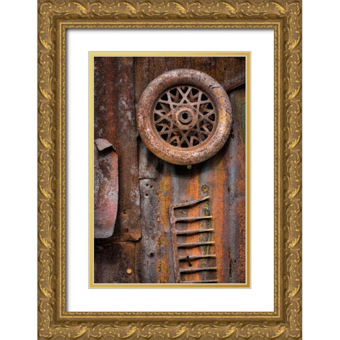 Vintage Tools I Gold Ornate Wood Framed Art Print with Double Matting by Mahan, Kathy
