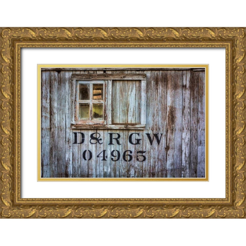 Bunk Car I Gold Ornate Wood Framed Art Print with Double Matting by Mahan, Kathy