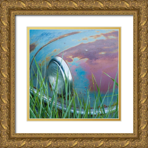 1947 Chyrsler II Gold Ornate Wood Framed Art Print with Double Matting by Mahan, Kathy