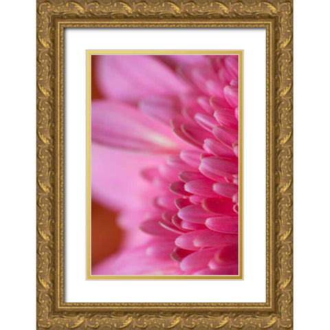 Pink Morning Gold Ornate Wood Framed Art Print with Double Matting by Millet, Karyn