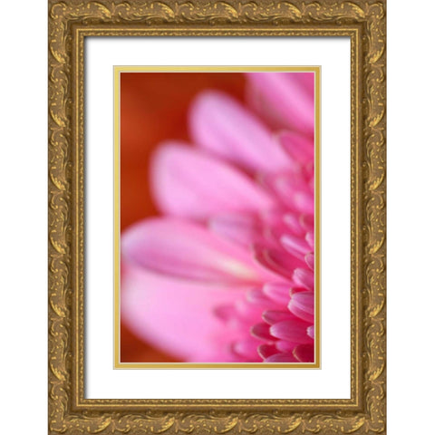 Pink Afternoon Gold Ornate Wood Framed Art Print with Double Matting by Millet, Karyn