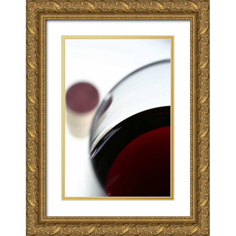 Wine Tasting II Gold Ornate Wood Framed Art Print with Double Matting by Millet, Karyn