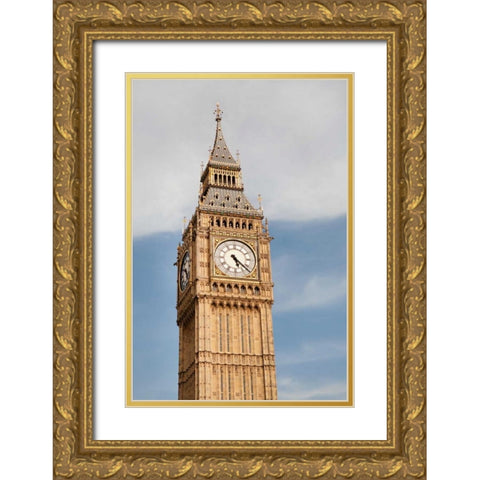 Big Ben I Gold Ornate Wood Framed Art Print with Double Matting by Millet, Karyn