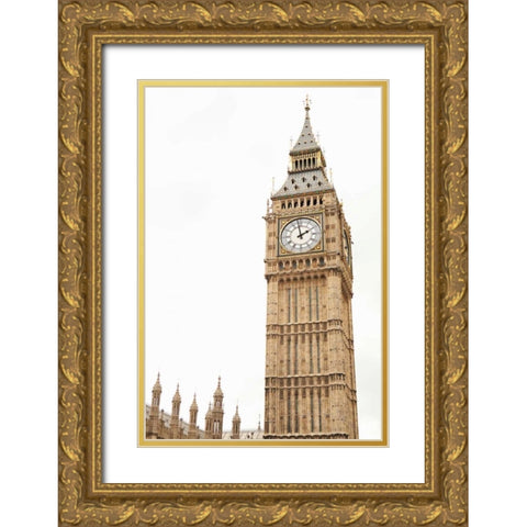 Big Ben X Gold Ornate Wood Framed Art Print with Double Matting by Millet, Karyn