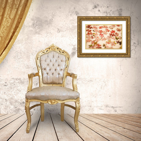 Puzzle III Gold Ornate Wood Framed Art Print with Double Matting by Millet, Karyn
