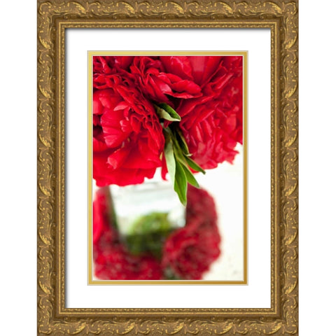 Ranunculus I Gold Ornate Wood Framed Art Print with Double Matting by Millet, Karyn