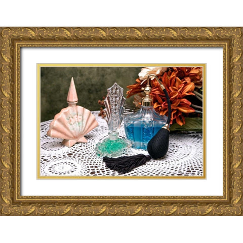 Scent of a Woman Gold Ornate Wood Framed Art Print with Double Matting by McNemar, C. Thomas