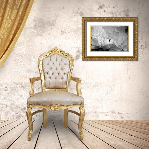 Macro Flower II Gold Ornate Wood Framed Art Print with Double Matting by Moore, Brian