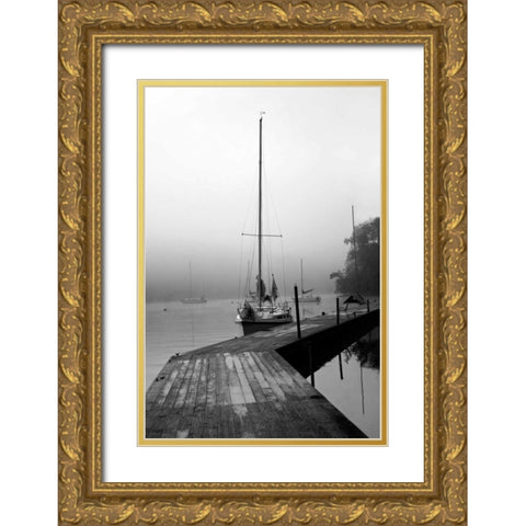 Docked I Gold Ornate Wood Framed Art Print with Double Matting by Putman, Tammy