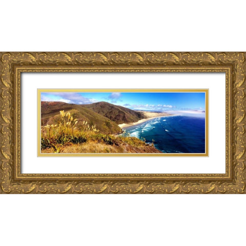 Cape Reinga II Gold Ornate Wood Framed Art Print with Double Matting by Stefko, Bob