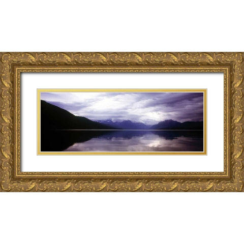 Glacier National Park I Gold Ornate Wood Framed Art Print with Double Matting by Stefko, Bob