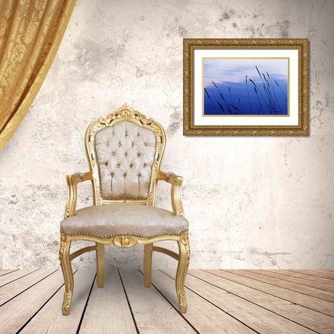 At Waters Edge I Gold Ornate Wood Framed Art Print with Double Matting by Stefko, Bob