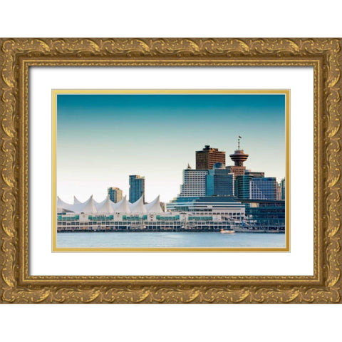 From Stanley Park IV Gold Ornate Wood Framed Art Print with Double Matting by Stefko, Bob