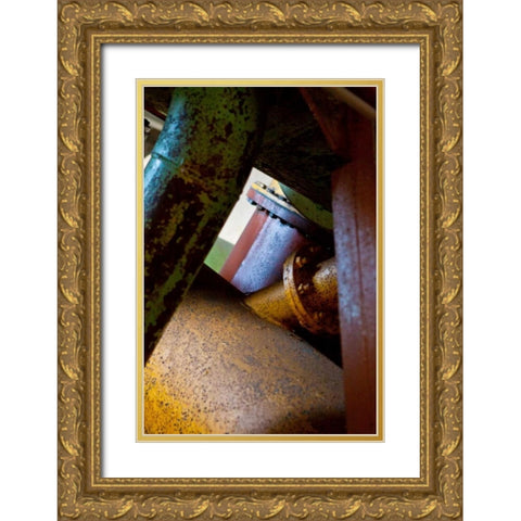 Pipe Dreams I Gold Ornate Wood Framed Art Print with Double Matting by Styber, Dana