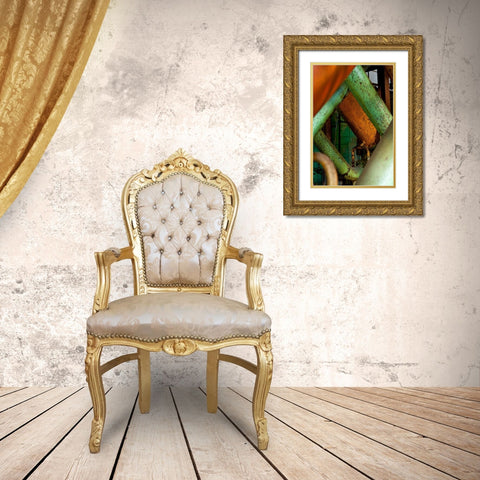 Pipe Dreams II Gold Ornate Wood Framed Art Print with Double Matting by Styber, Dana