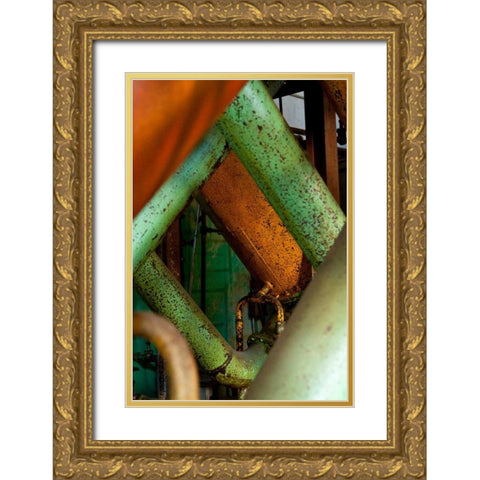 Pipe Dreams II Gold Ornate Wood Framed Art Print with Double Matting by Styber, Dana