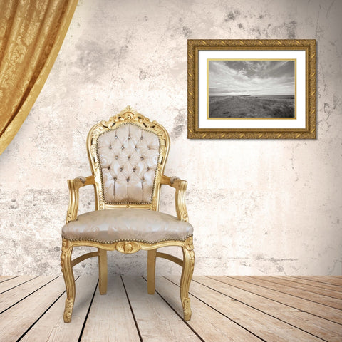 Bluff Path Gold Ornate Wood Framed Art Print with Double Matting by Styber, Dana