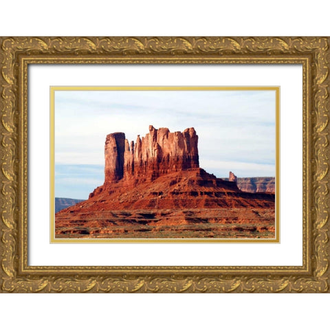 Navajo Country III Gold Ornate Wood Framed Art Print with Double Matting by Taylor, Douglas