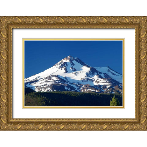 Solstice Sunrise Gold Ornate Wood Framed Art Print with Double Matting by Taylor, Douglas
