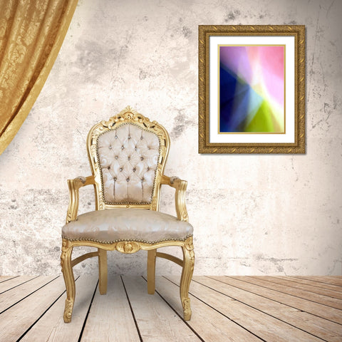 April Dawn Gold Ornate Wood Framed Art Print with Double Matting by Taylor, Douglas