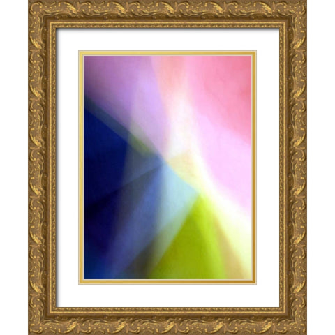 April Dawn Gold Ornate Wood Framed Art Print with Double Matting by Taylor, Douglas