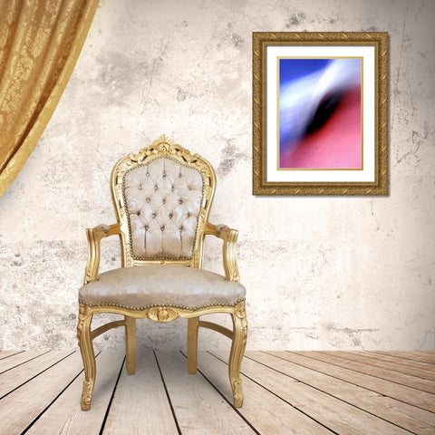 Breaking Wave Gold Ornate Wood Framed Art Print with Double Matting by Taylor, Douglas