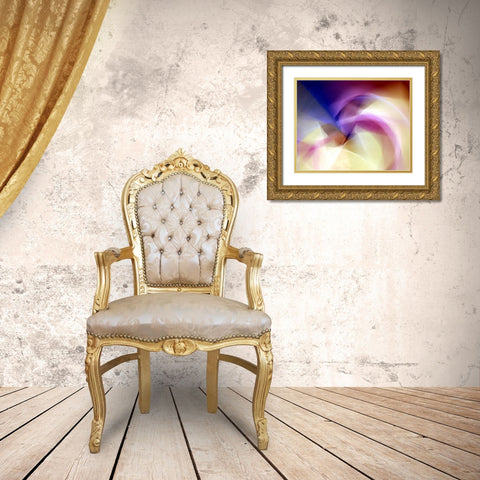 Structural Stress Gold Ornate Wood Framed Art Print with Double Matting by Taylor, Douglas