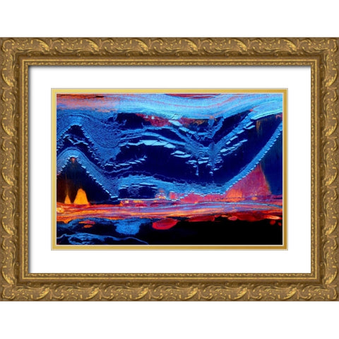 As the Dragon Stirs I Gold Ornate Wood Framed Art Print with Double Matting by Taylor, Douglas