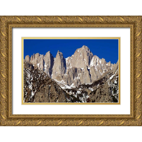 Eastern Sierras I Gold Ornate Wood Framed Art Print with Double Matting by Taylor, Douglas
