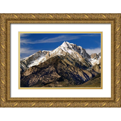 Eastern Sierras II Gold Ornate Wood Framed Art Print with Double Matting by Taylor, Douglas