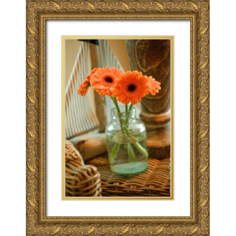 Fresh Picked I Gold Ornate Wood Framed Art Print with Double Matting by Clayton-Thompson, Philip