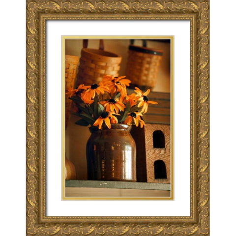 Fresh Picked II Gold Ornate Wood Framed Art Print with Double Matting by Clayton-Thompson, Philip