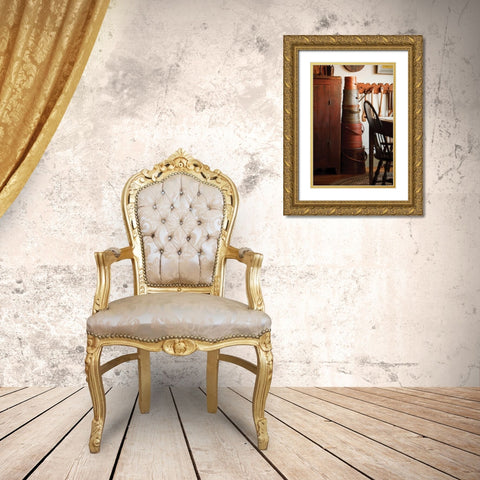 Hat Boxes I Gold Ornate Wood Framed Art Print with Double Matting by Clayton-Thompson, Philip