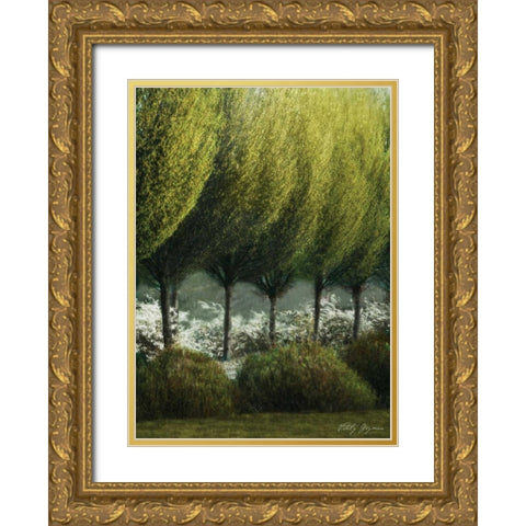 Evening Glow II Gold Ornate Wood Framed Art Print with Double Matting by Geyman, Vitaly