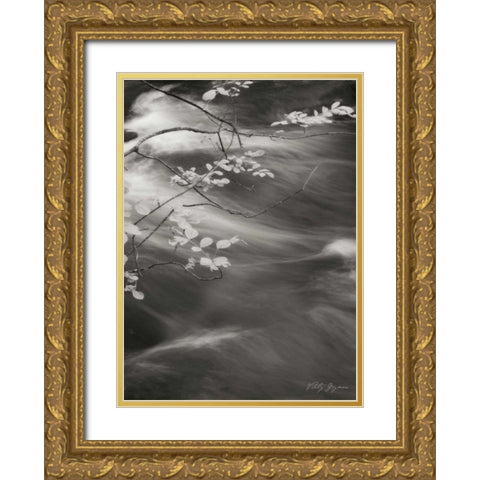 Flowing Waters IV Gold Ornate Wood Framed Art Print with Double Matting by Geyman, Vitaly