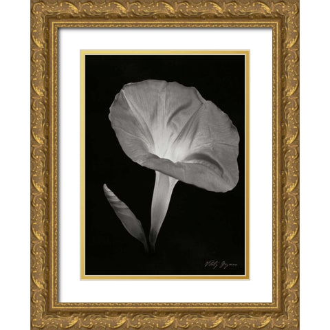 Morning Glory I Gold Ornate Wood Framed Art Print with Double Matting by Geyman, Vitaly