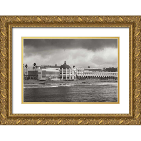 Santa Cruz Bay II Gold Ornate Wood Framed Art Print with Double Matting by Geyman, Vitaly