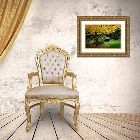 Contemplation I Gold Ornate Wood Framed Art Print with Double Matting by Geyman, Vitaly