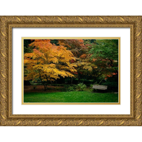 Contemplation II Gold Ornate Wood Framed Art Print with Double Matting by Geyman, Vitaly