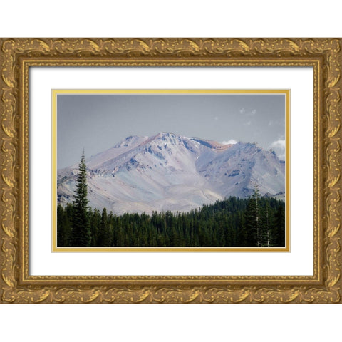 Shasta Majesty I Gold Ornate Wood Framed Art Print with Double Matting by Geyman, Vitaly