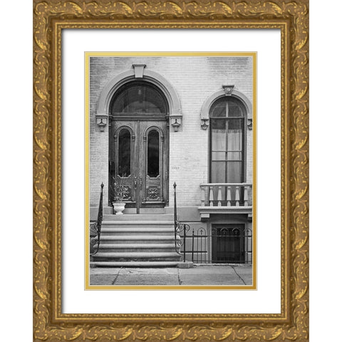 Pure Symmetry IV Gold Ornate Wood Framed Art Print with Double Matting by Geyman, Vitaly