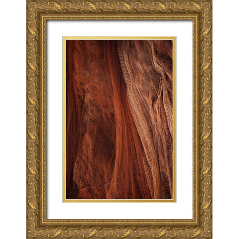 Fish Net Mystery II Gold Ornate Wood Framed Art Print with Double Matting by Geyman, Vitaly